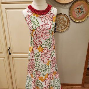 Vintage Tropical Dress